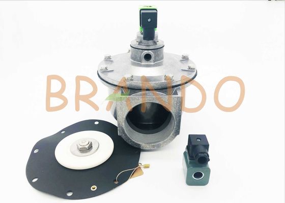 มุมฉากขนาดใหญ่นิวเมติกพัลส์วาล์วขนาดพอร์ต 3 นิ้วสำหรับกำจัดฝุ่น