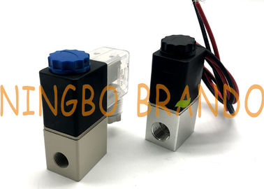 Airtac 2V025 Series 2V025 - 08 อลูมิเนียมนิวเมติกโซลินอยด์วาล์วทำหน้าที่โดยตรงปิดตามปกติด้วยขนาดพอร์ต 1/4 