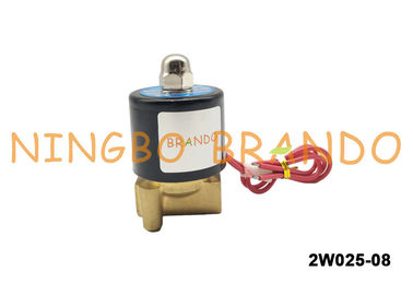UNI-D Type UD-08 2W025-08 ทองเหลืองโซลินอยวาล์วน้ำ AC220V AC110V DC24V