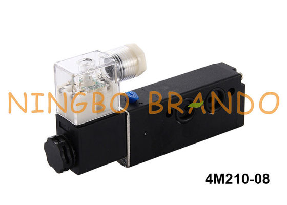 4M210-08 Airtac Type 5/2 Namur Solenoid Valve G1 / 4 '' 24VDC 220VAC