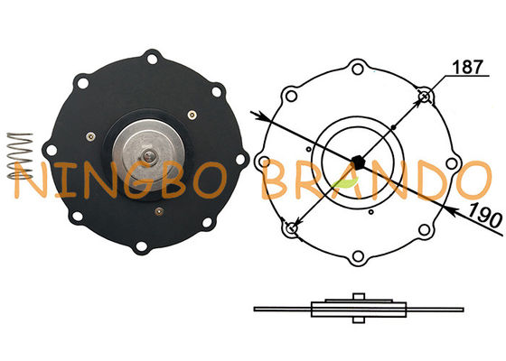 C113928 3 '' นิ้ว SCEX353.060 ไดอะแฟรมเปลี่ยนวาล์วพัลส์เจ็ท