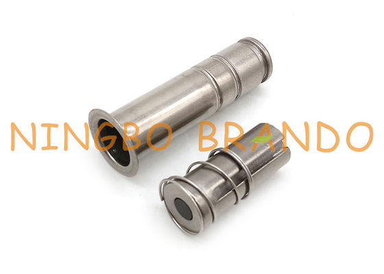 3 Way NC 10mm OD SS304 ของไหลควบคุมโซลินอยด์วาล์ว Armature