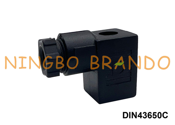 DIN 43650 Type C ขั้วต่อปลั๊กโซลินอยด์วาล์ว IP65 DIN43650C